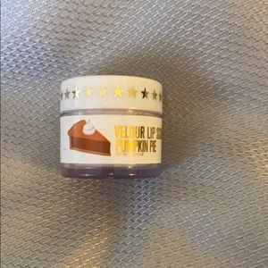 Jeffree star velour lip scrub pumpkin pie